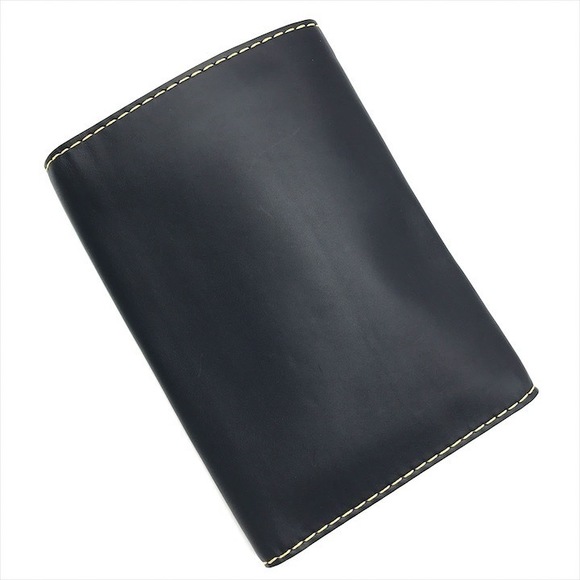 Celine Stitch Leather Clutch Bag Blue - Picture 2 of 10